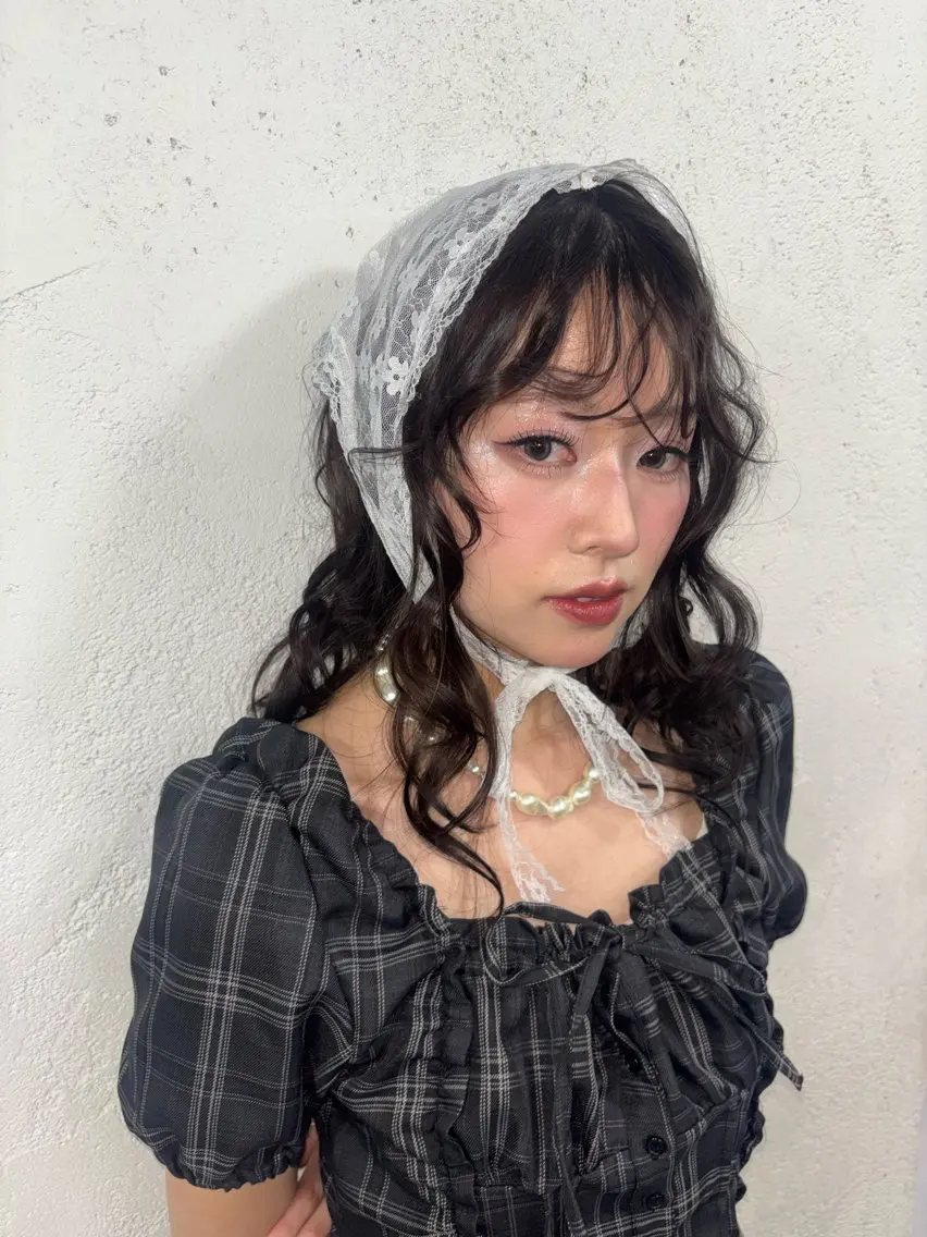 セミロング ヘアセット 🛼ヘアメイクボブ 🍭yui :)のヘアスタイル