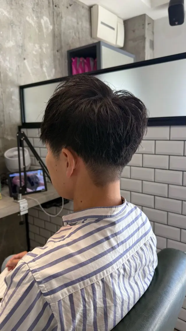 ショート メンズ マッシュ ツーブロック 刈り上げ メンズ専門 Ryukiのヘアスタイル
