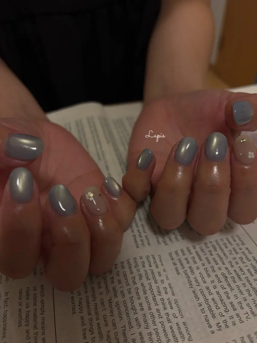 ネイル ハンドネイル Lapis *のネイルデザイン