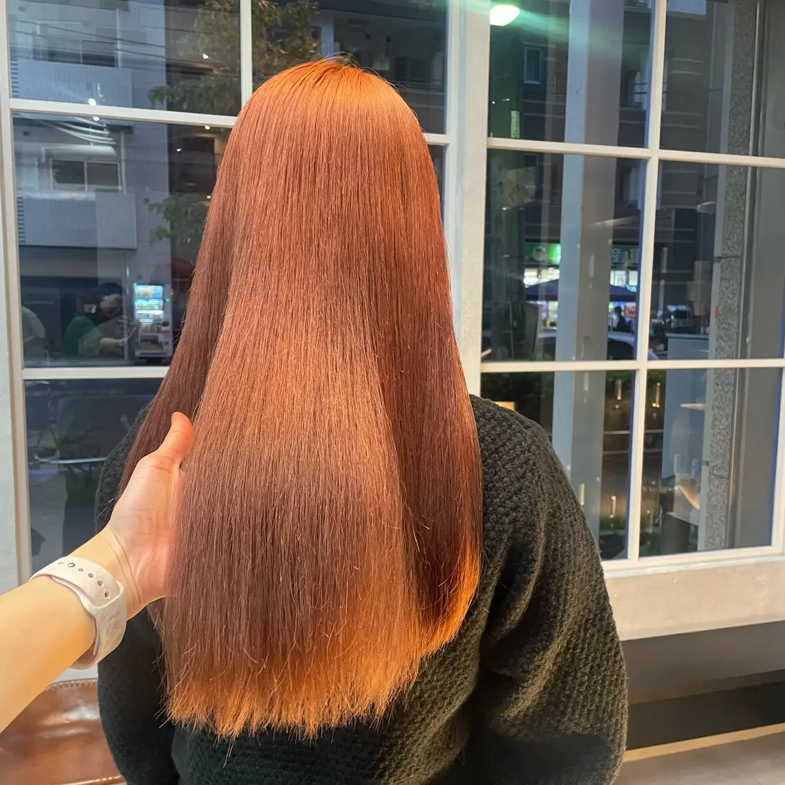 ロング カット ヘアカラー 🫧艶髪/ブリーチ 🐳honami🫧のヘアスタイル