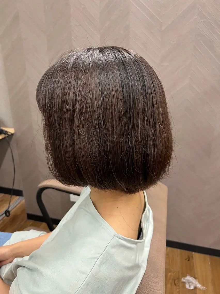 ミディアム ショートボブ ボブ トリートメント カット トリートメント TELA HAIR 幕張本郷店 千尋のヘアスタイル