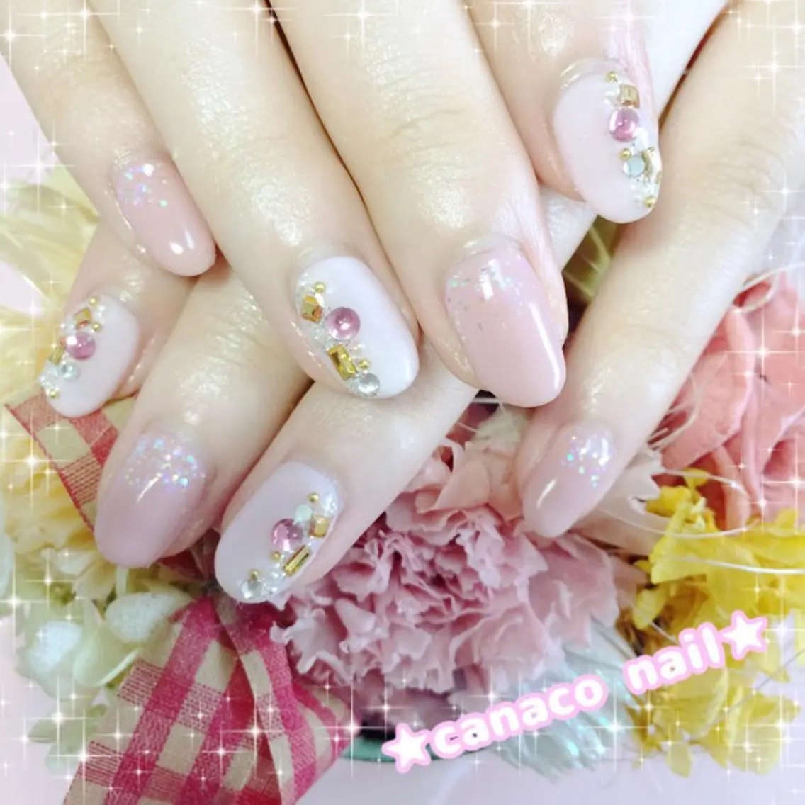 ネイル アートネイル ベテランネイル cnc nailのネイルデザイン