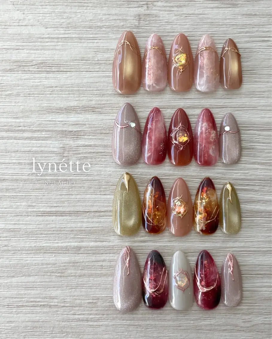 ネイル ニュアンスネイル lynétte 那覇ネイルサロンのネイルデザイン