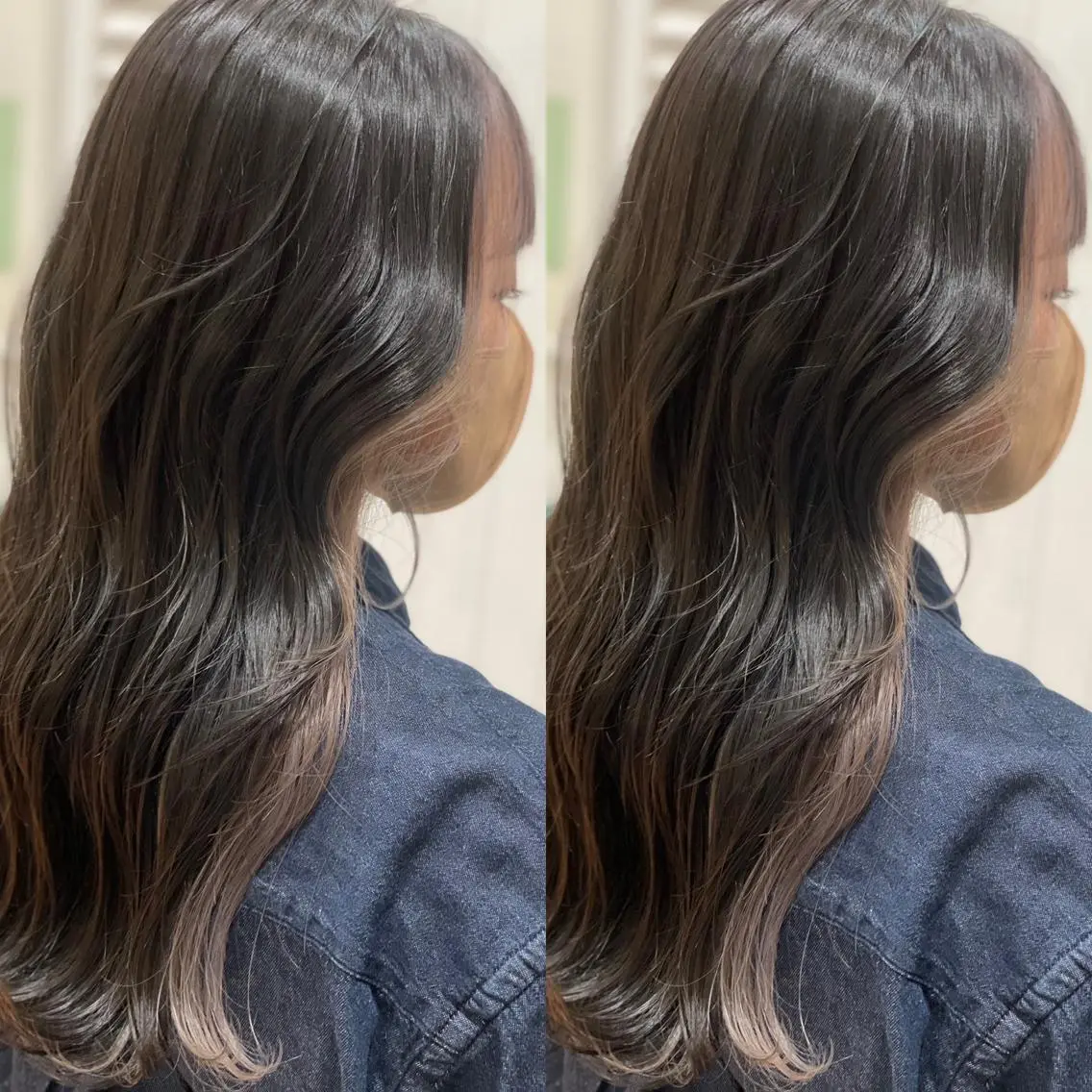 ロング カラー Snaly カラー特化ページのヘアスタイル