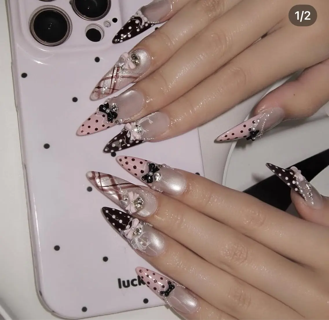 ネイル 長さ出し フレンチネイル グラデーション 韓国ネイル ロングネイル ハンドネイル Josie nail salonのネイルデザイン