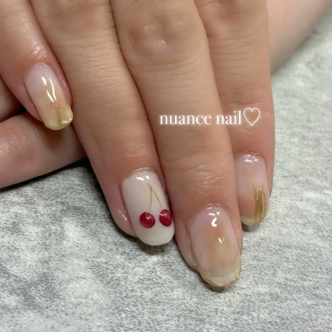 ネイル ニュアンスネイル Haruka 【Protea】のネイルデザイン