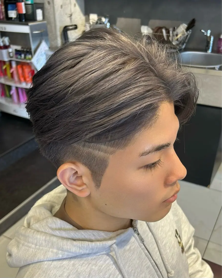 メンズ メンズブリーチ ヘアカラー ❤️‍🔥Ai/メン ズカット❤️‍🔥のヘアスタイル