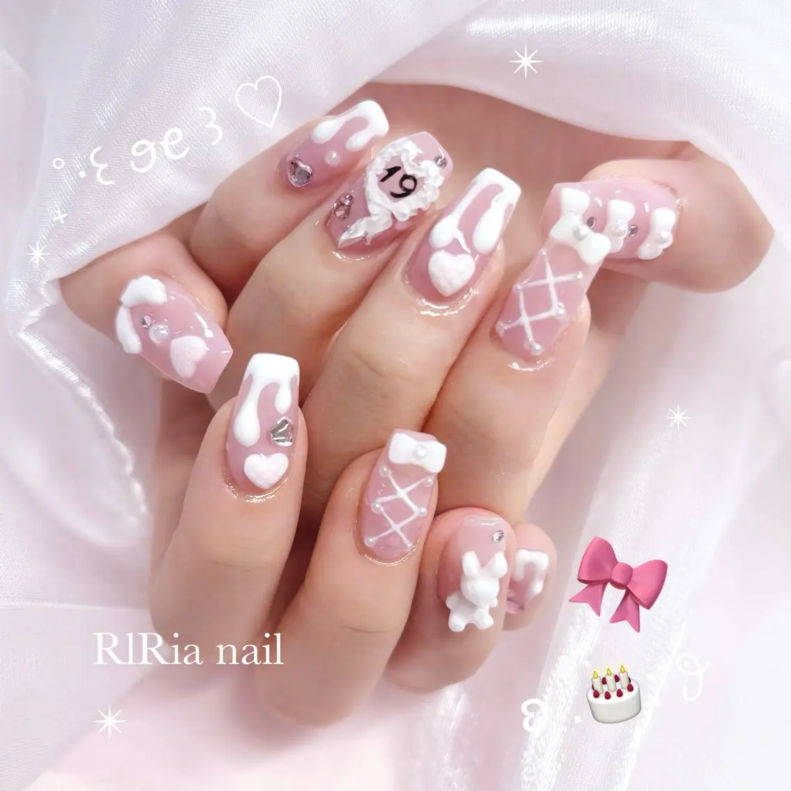 ネイル ハンドネイル 🎀RIRia nail🎀のネイルデザイン