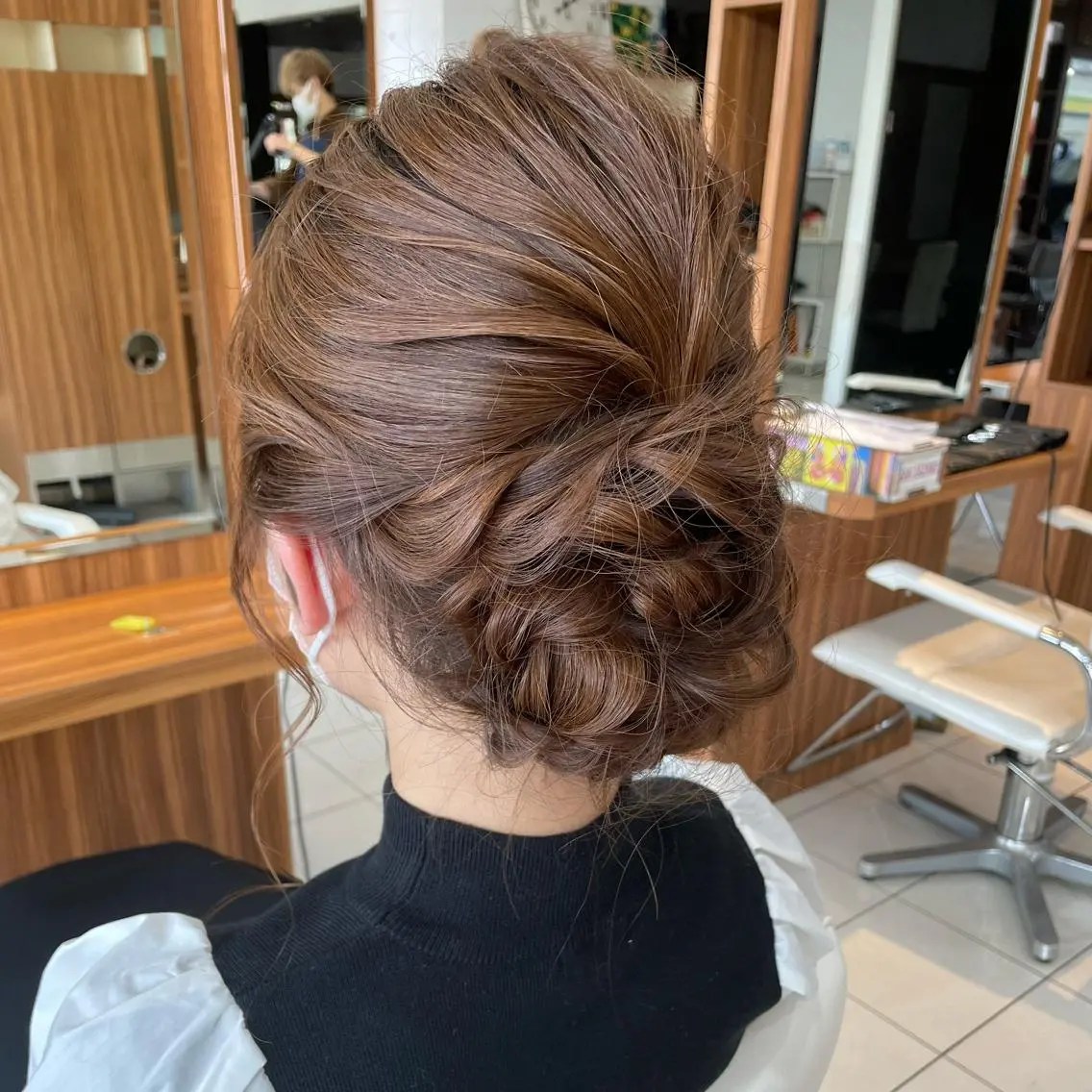ヘアアレンジ ヘアセット ☪︎⋆ hair & eye yuka˚✩のマツエク・マツパデザイン