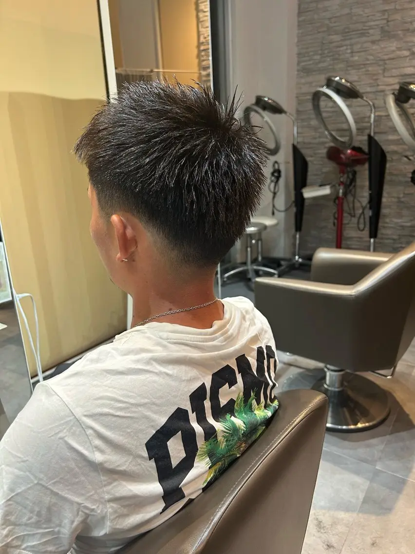 メンズ 塚腰 鳳生のヘアスタイル