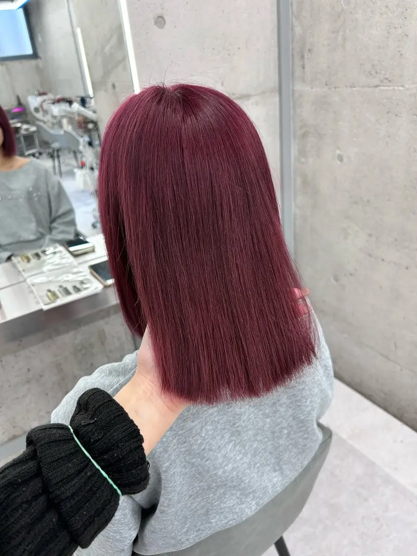 ショート カラー カット ヘアカラー カラー/エクステ 🤍ルナのヘアスタイル