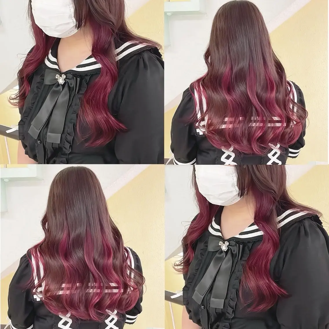 カラー ヘアカラー トリートメント 渋谷:インナーカラー ／🍒エリカ🍒のヘアスタイル
