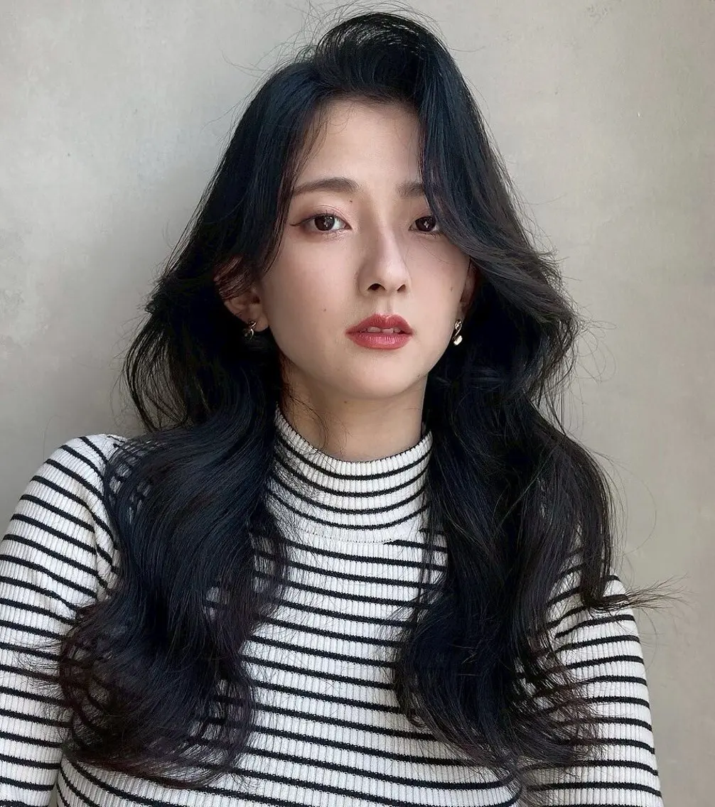 ロング カラー 透明感カラー 韓国風ヘア n ♡のヘアスタイル