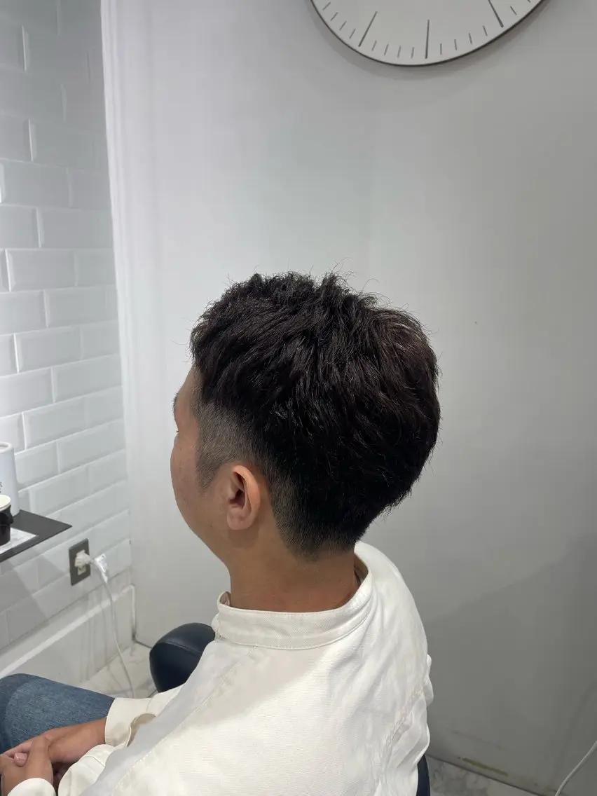 メンズ カット パーマ トリートメント 🫧透明感カラー 🫧Aoiのヘアスタイル
