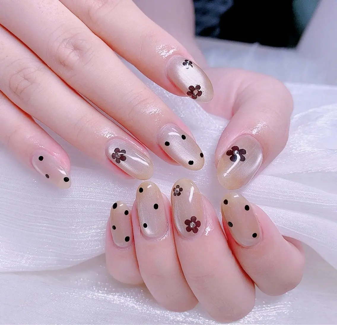 ネイル ハンドネイル ╹◡╹MimoEye lash🌻Nailのマツエク・マツパデザイン