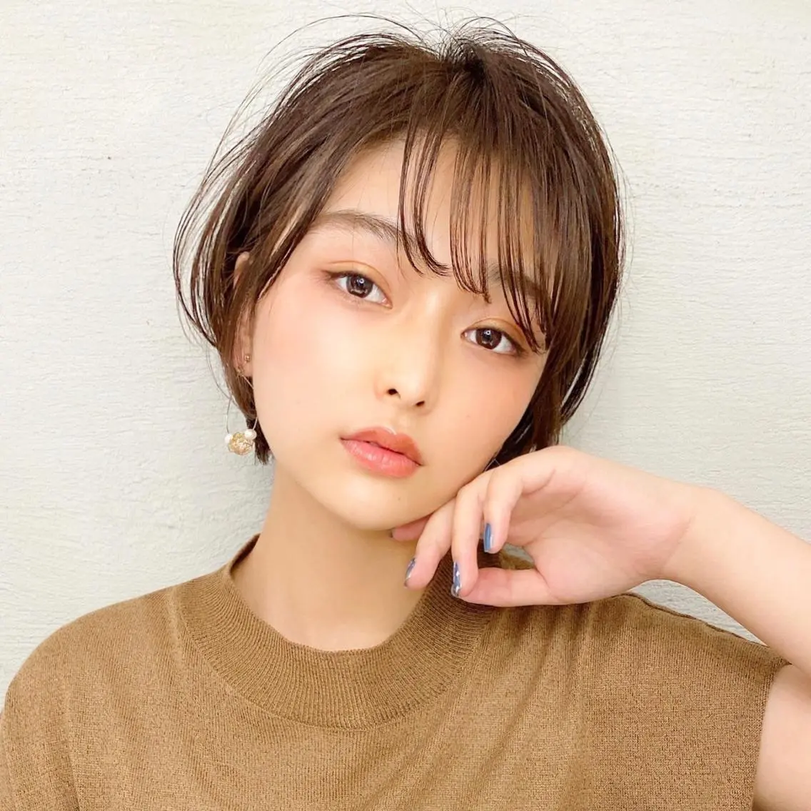 ショート カラー パーマ ヘアアレンジ キッズ ネイル マツエク・マツパ ショートヘア トリートメント ニュアンスネイル ショートネイル ニュアンスパーマ カット ヘアカラー トリートメント ショートの神✨AFL OAT 井上康平のヘアスタイル