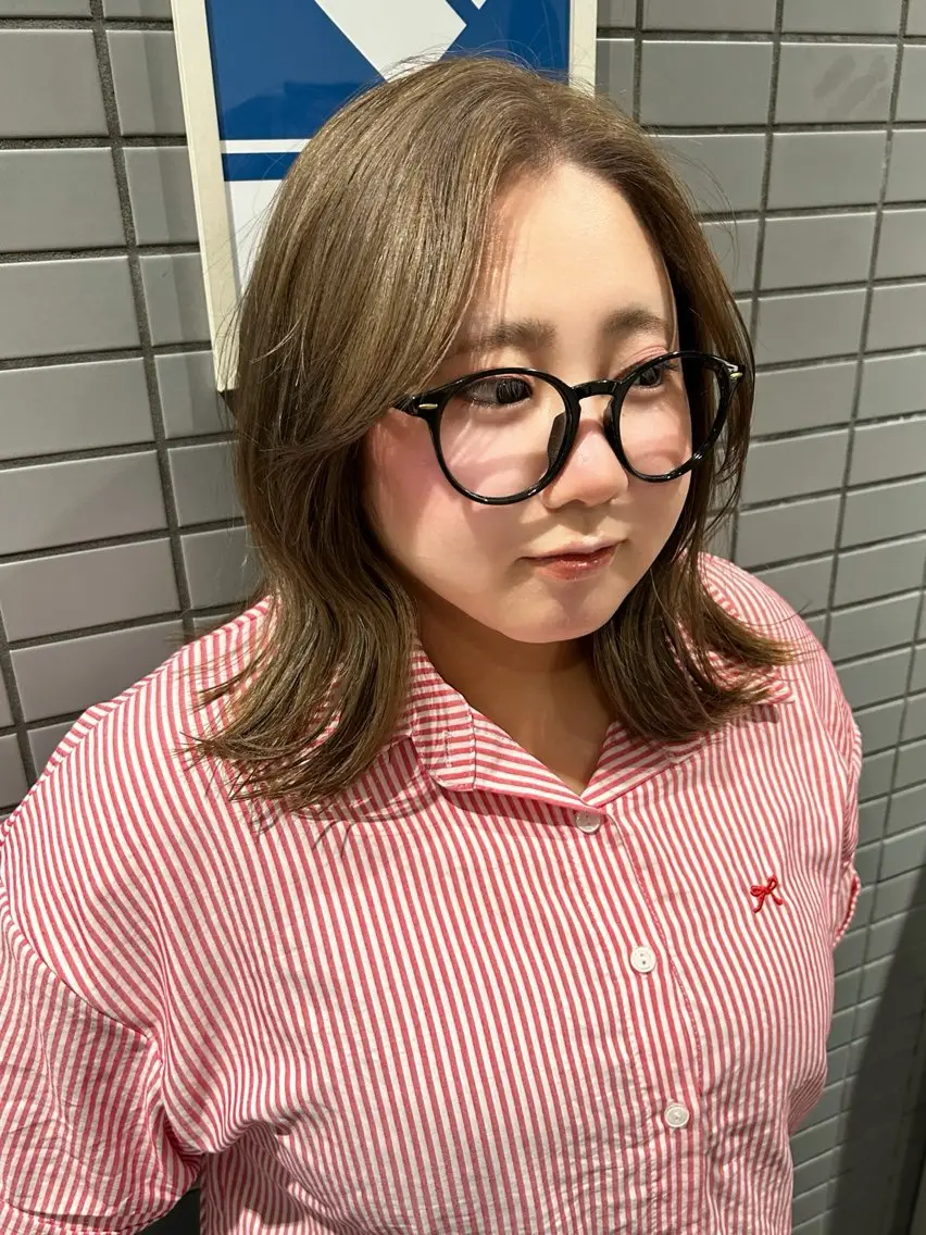 ミディアム LANA似合わせ カット🪐のヘアスタイル