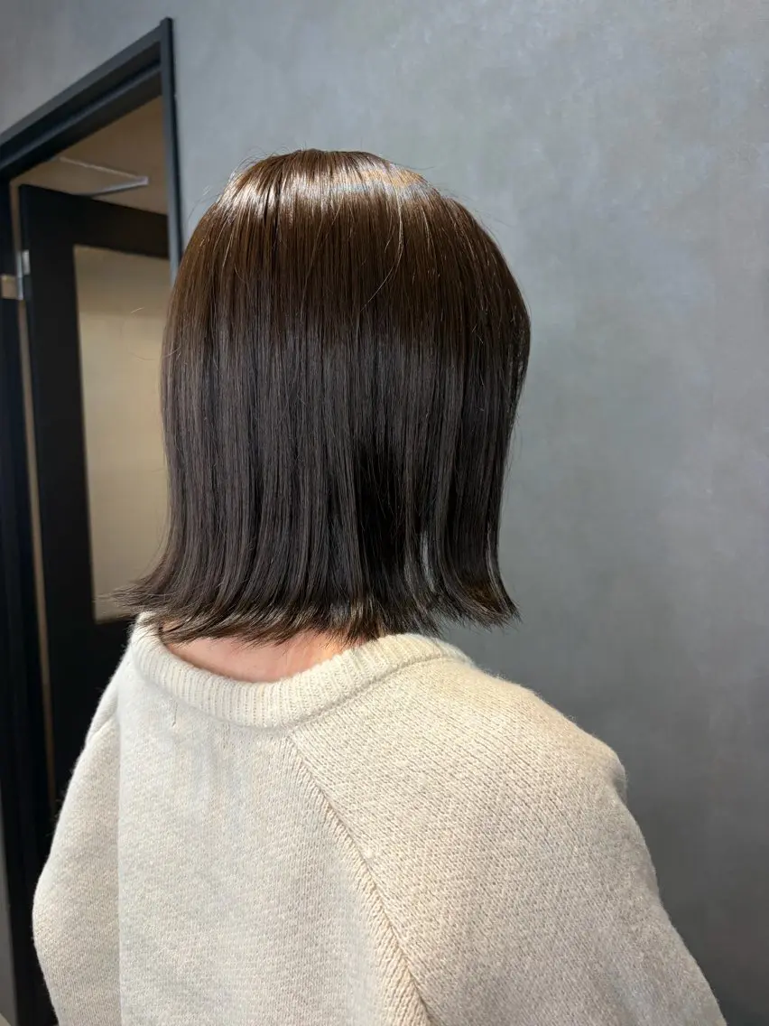 カラー ベージュカラー オリーブベージュ カット ヘアカラー 🎀ayana /仙台/艶カラー🎀のヘアスタイル