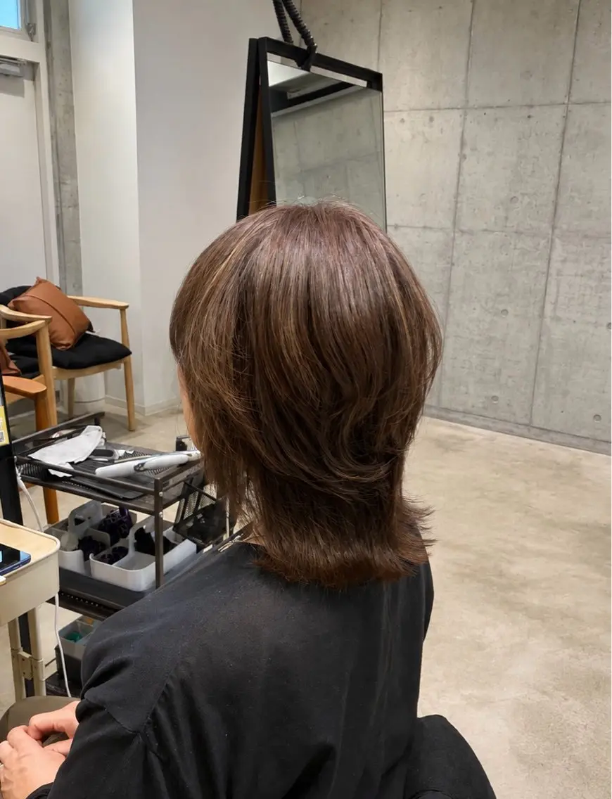 カラー ハイライトカラー garden松浦颯吾 流山おおたかの森のヘアスタイル