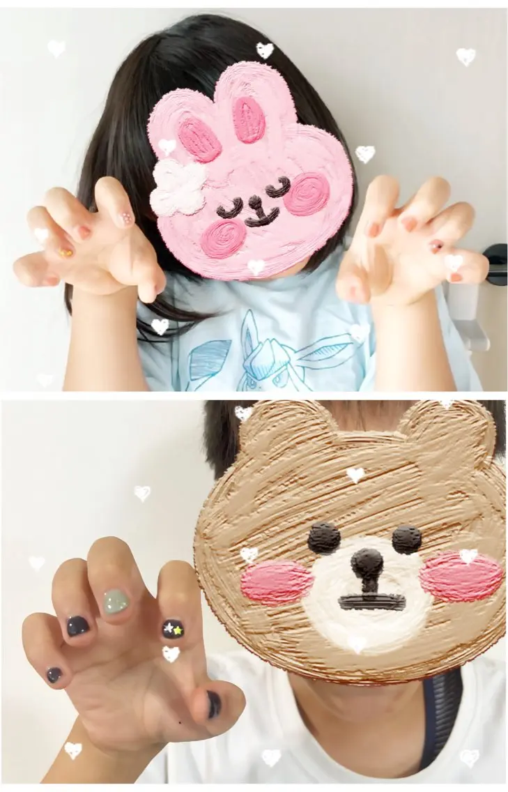 キッズ ネイル ジェルネイル ブライダルネイル 【宇都宮】Aulii Mayumiのネイルデザイン