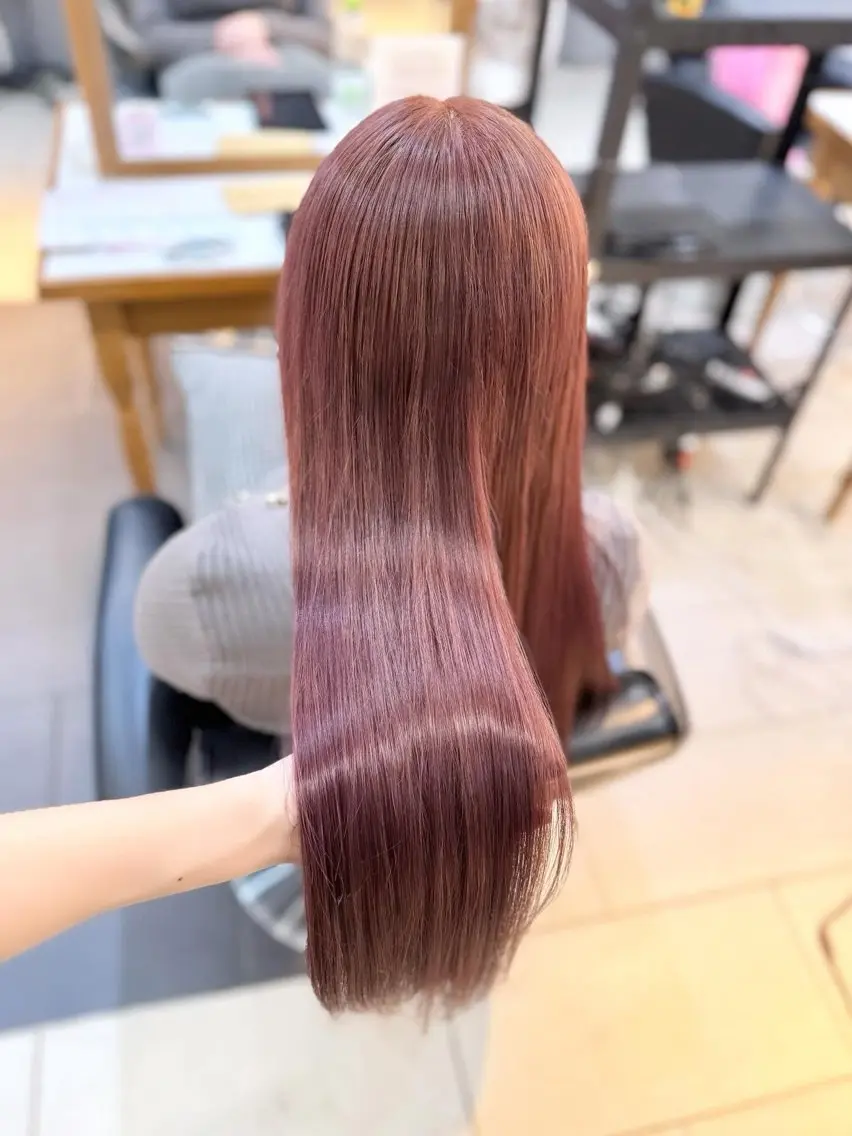 カット+縮毛矯正+シャンプー+ブロー(ショートヘア不可)の写真
