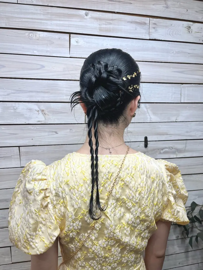 ロング 西林 玲那/ヘアセットのヘアスタイル