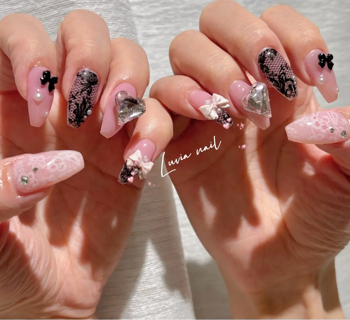 ネイル ハンドネイル 🧸Luvia nail✨のネイルデザイン