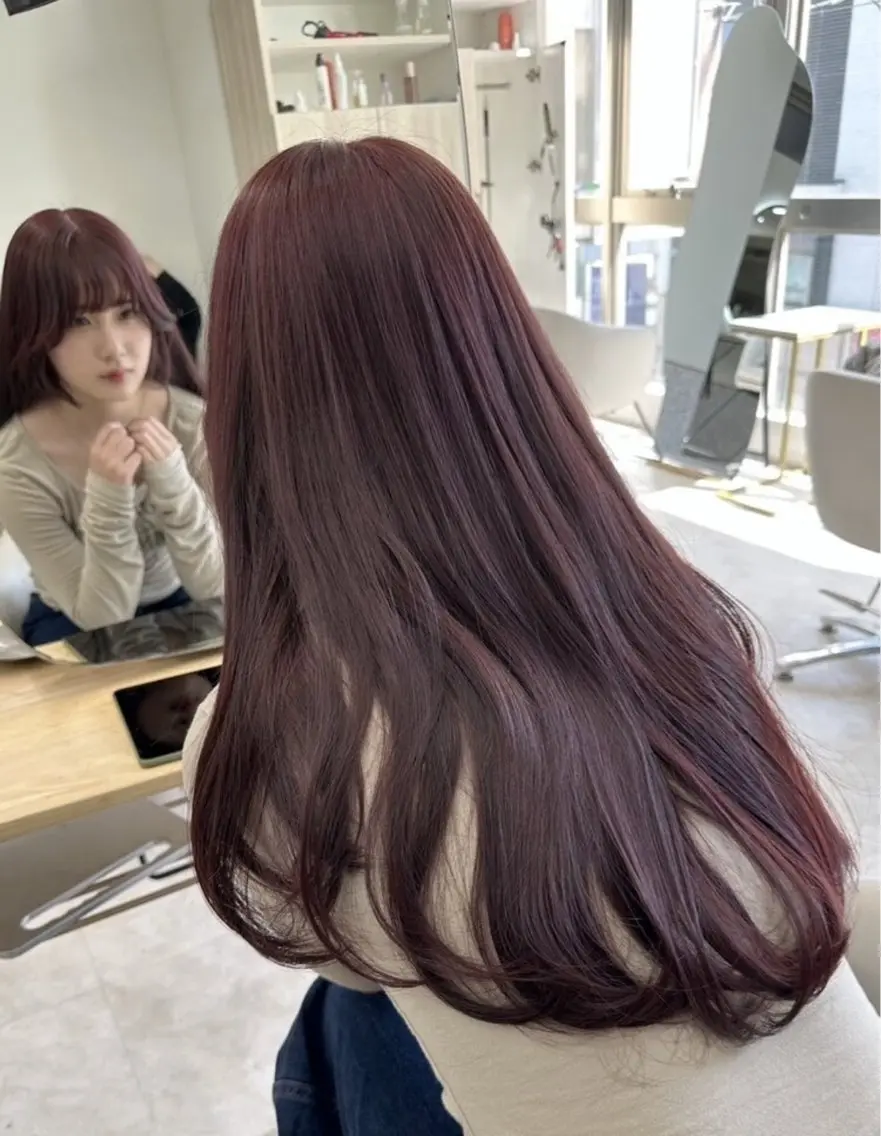 ロング ヘアカラー カラーモデル募集中 Rei🐈‍⬛/大宮のヘアスタイル