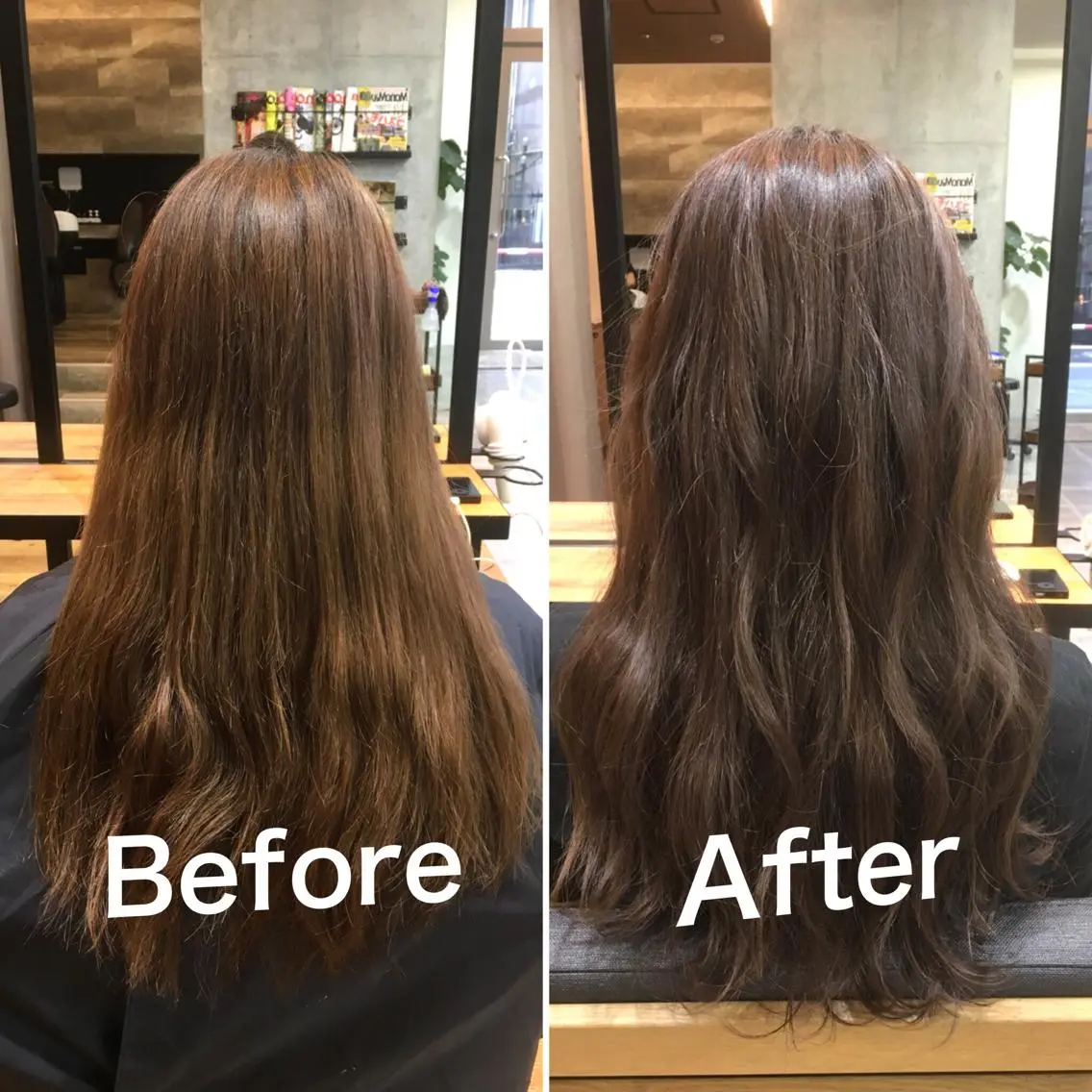 カラー アディクシーカラー オレンジ カット トリートメント 佐瀬竜矢PRIMAL /portのヘアスタイル