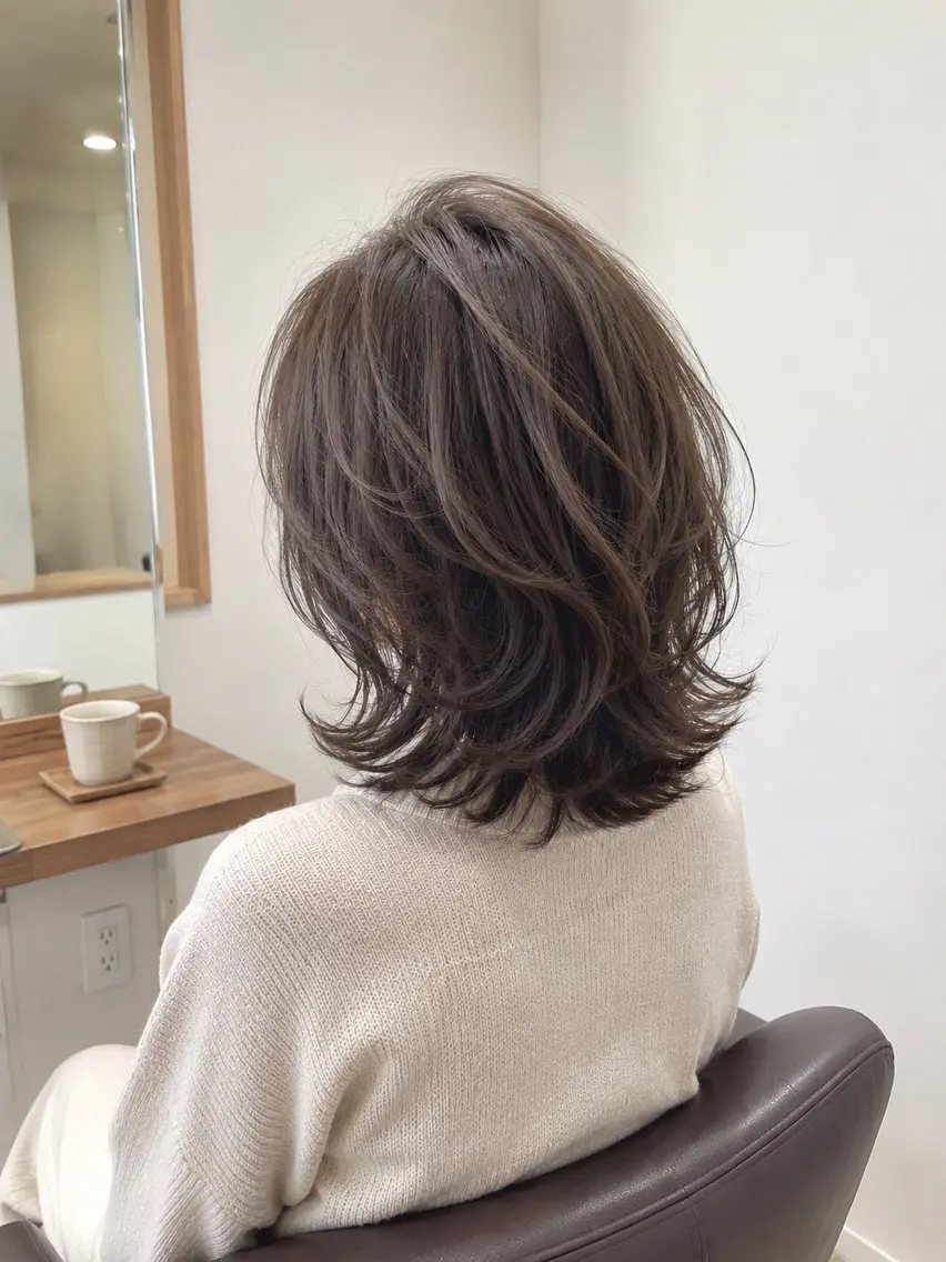 ミディアム ボブ/ショートボブ/ 金田駿之介のヘアスタイル