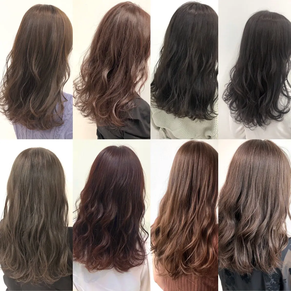 カラー ヘアカラー トリートメント 💖ブリーチなし透明 感💖ASAHIのヘアスタイル