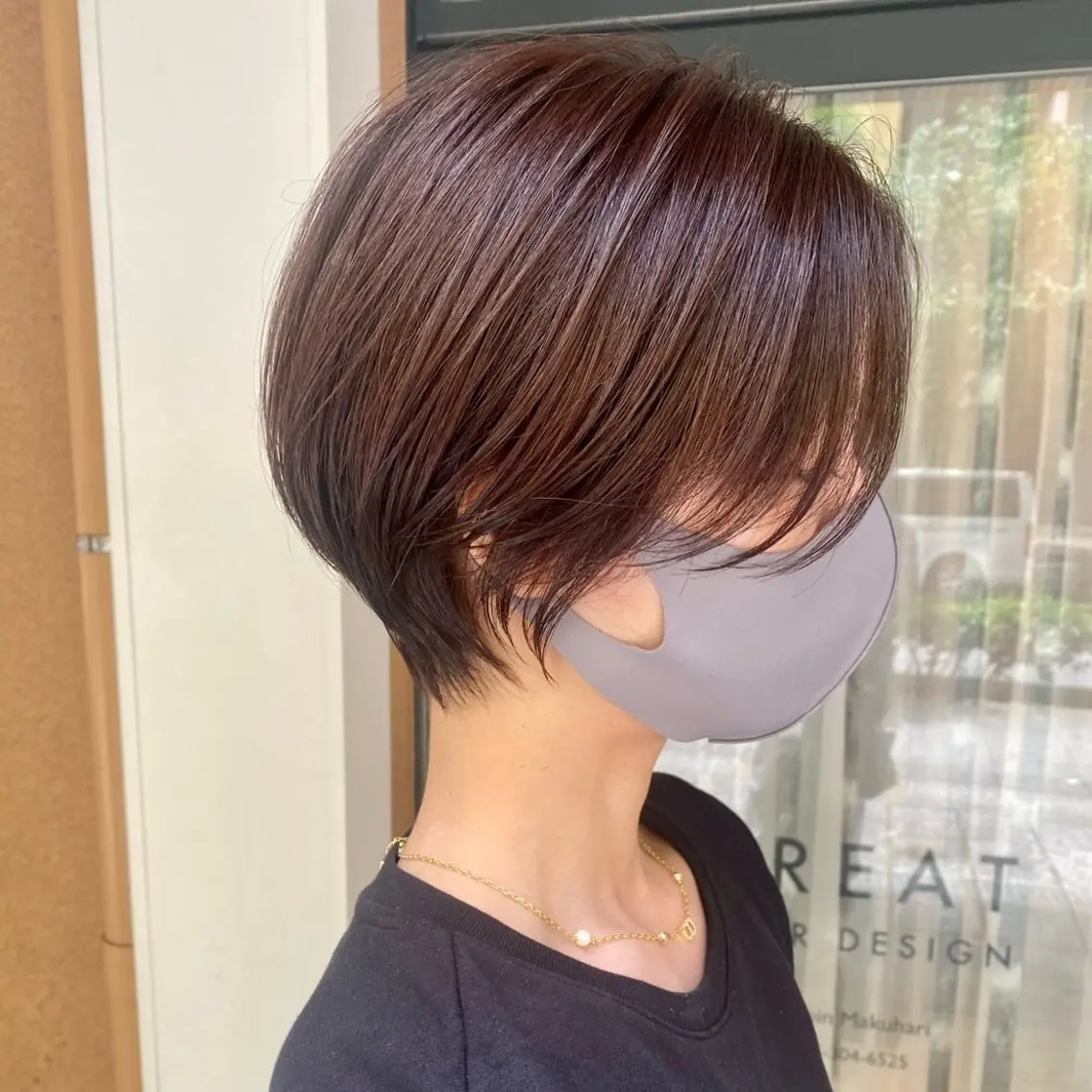 ショート 松尾 汐莉のヘアスタイル