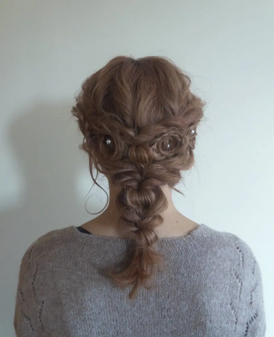 ロング ヘアセット 【sica】 チナのヘアスタイル