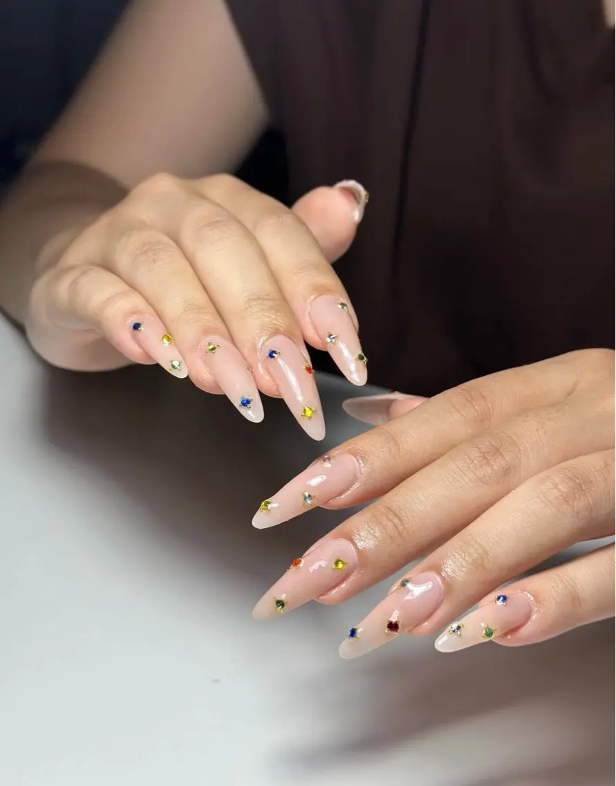 ネイル アートネイル 成人式 ジェルネイル ニュアンスネイル ネイルチップ Kora Nailのネイルデザイン