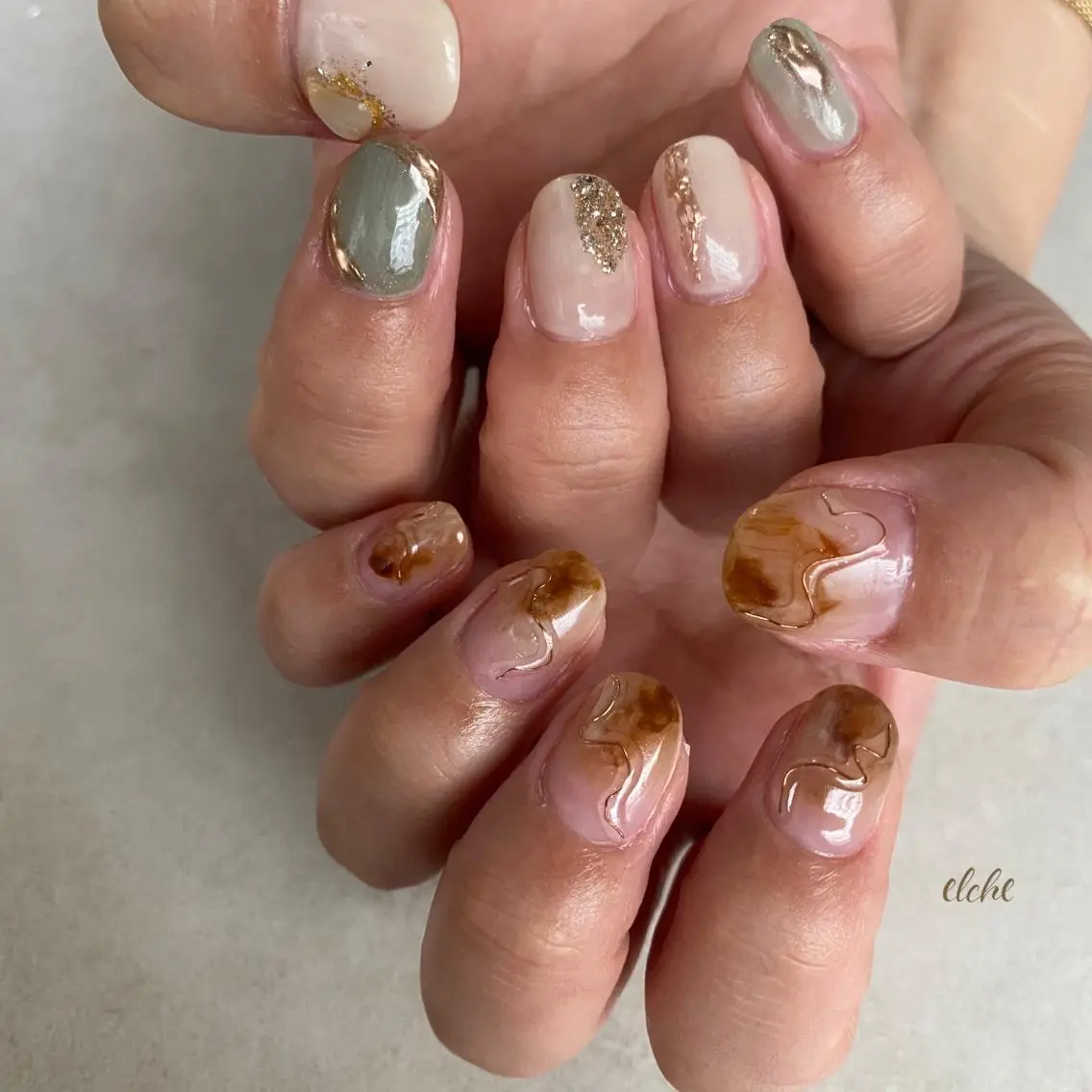 ネイル salon de fika【中崎町】のネイルデザイン