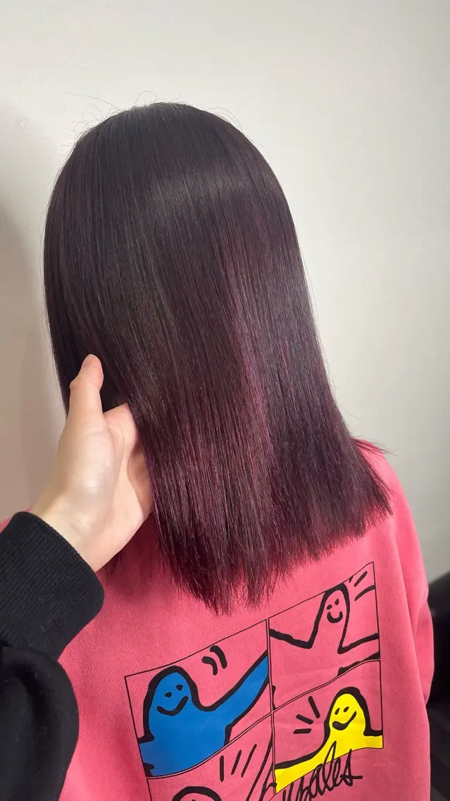 ミディアム ヘアカラー \RINA🐾/ ジェルムのヘアスタイル