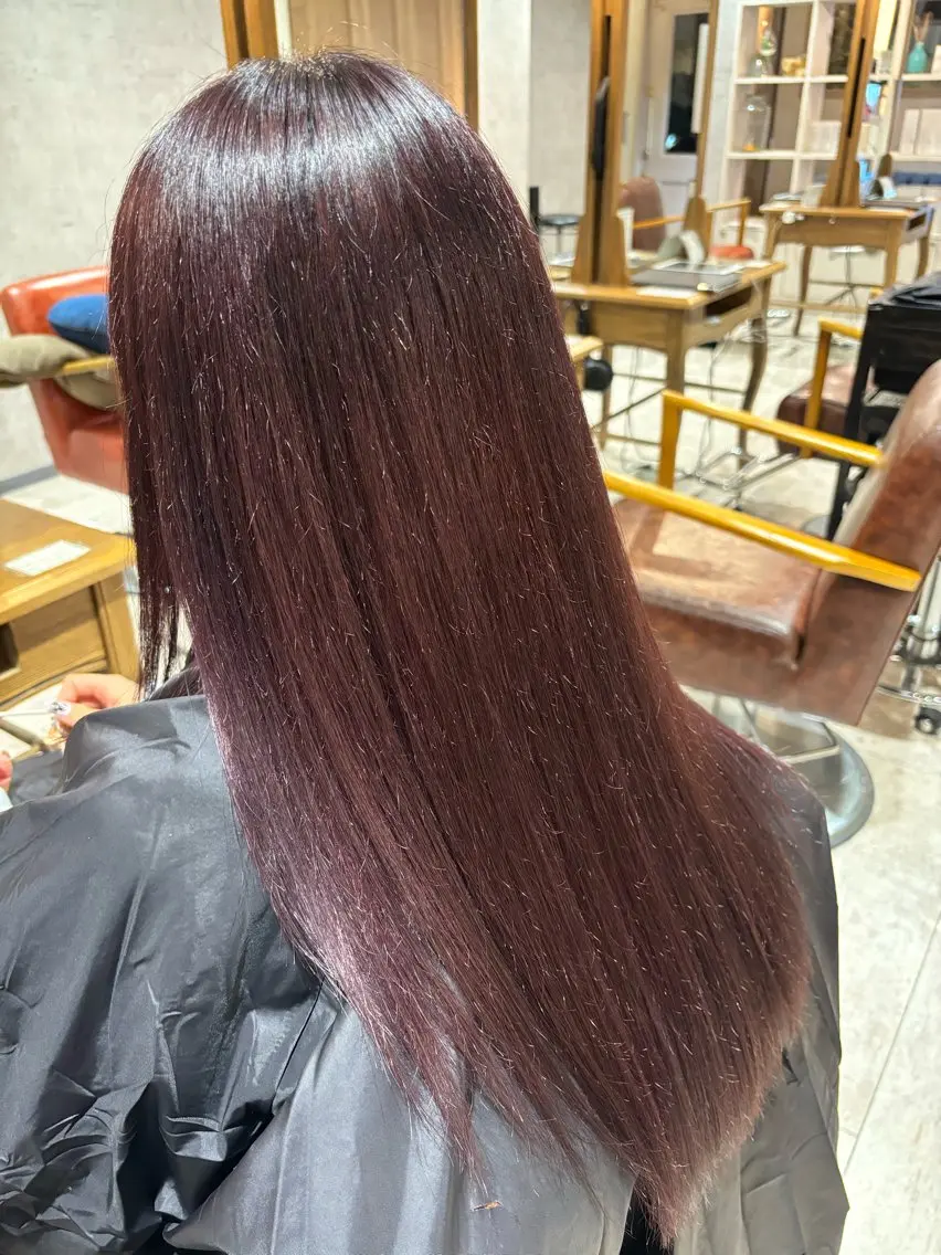 ロング カラー カット ヘアカラー トリートメント ✨髪質改善✨ 矢萩和哉のヘアスタイル