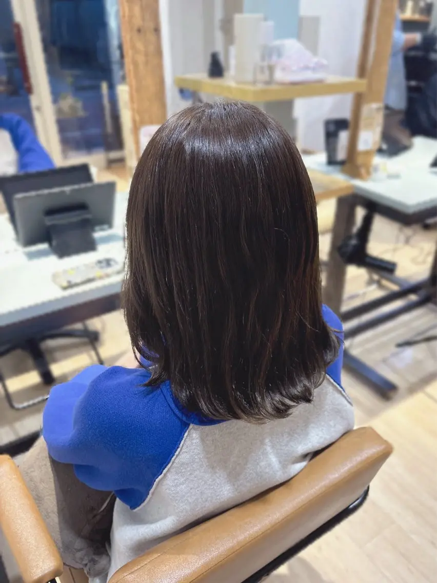 ミディアム カラー ブラウンカラー ヘアカラー 🎀 りん ✨のヘアスタイル
