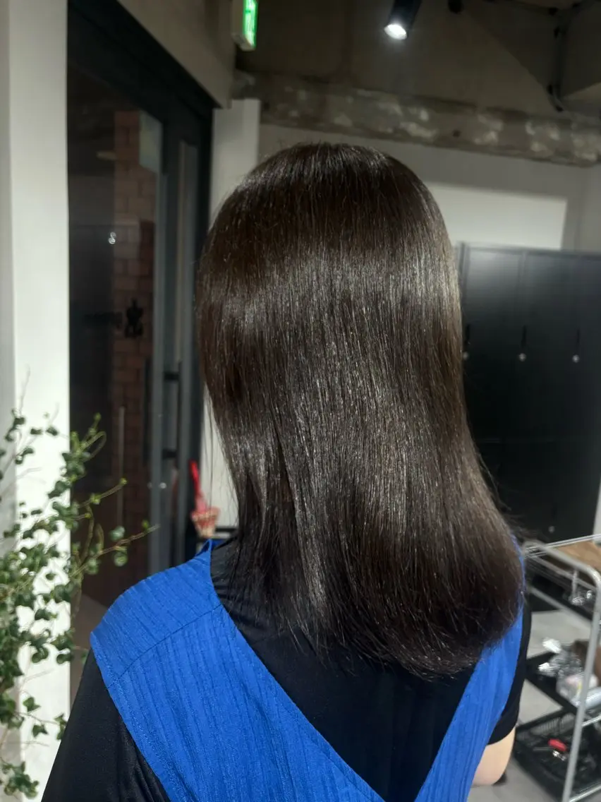 セミロング カラー ⚡️メンズ特化⚡️ HIROTOのヘアスタイル