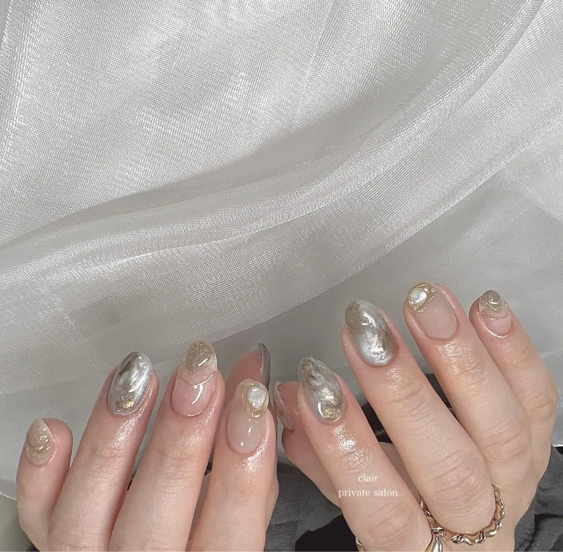 ネイル ハンドネイル ハンドケア nail salon una.のネイルデザイン