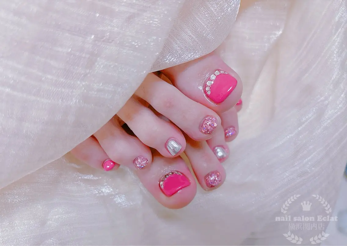 🧚♀️🍓🍓フット💓シンプルなデザインコース【*初回オフ無料】の写真