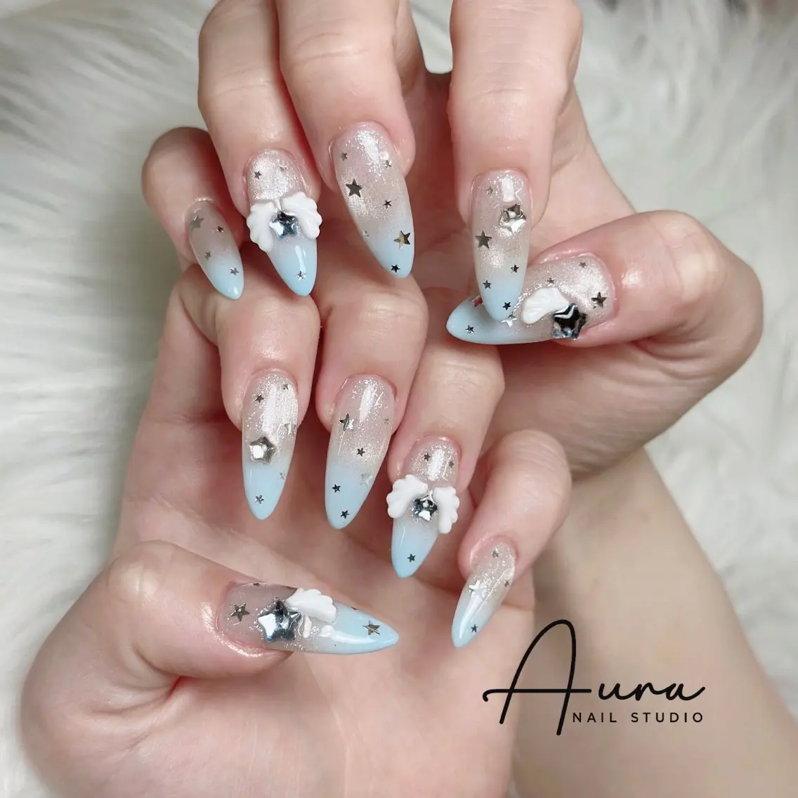 ネイル ハンドネイル Aura Nail HanNaのネイルデザイン