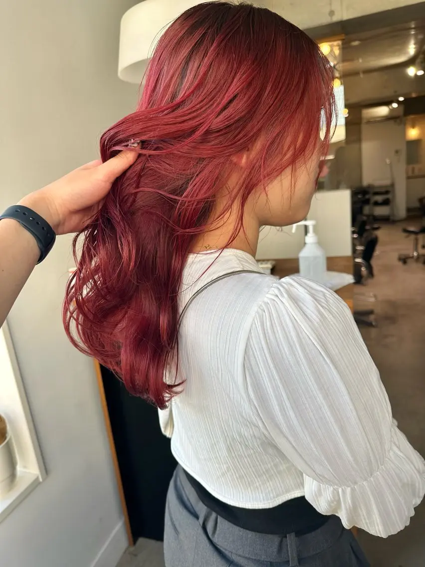 カラー カット ヘアカラー 大木 紗也香のヘアスタイル