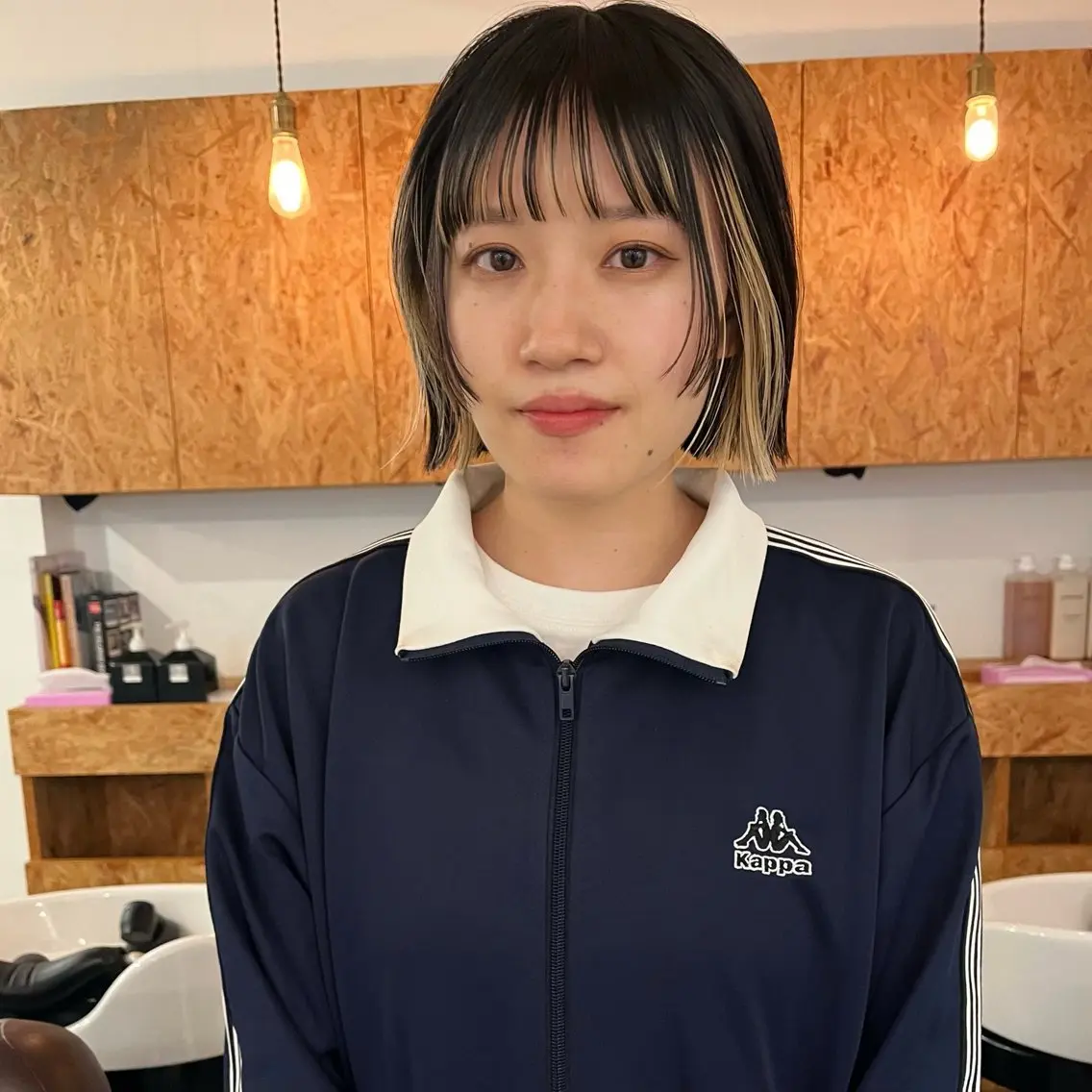 ショート ボブ 暖色/パーマ 🌼クニトウメイのヘアスタイル