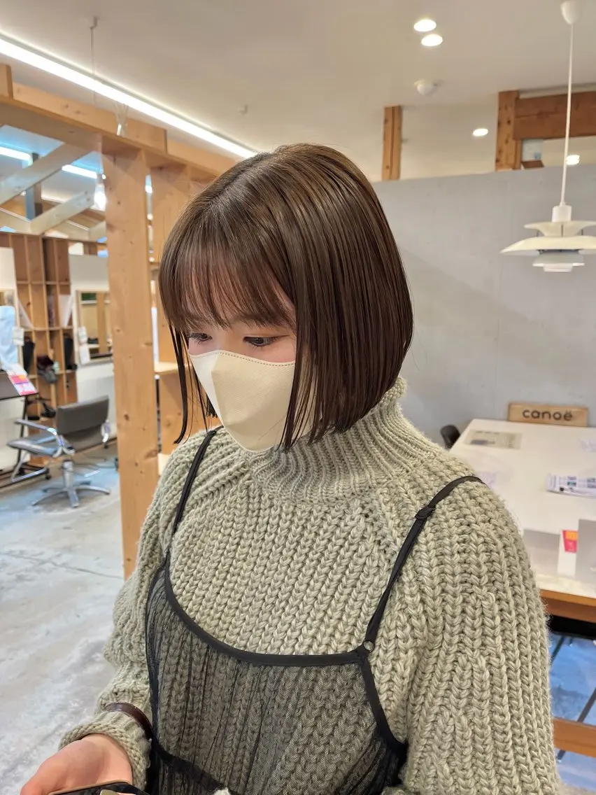 ミディアム カラー ナチュラル&ラフヘア 松尾 凌のヘアスタイル