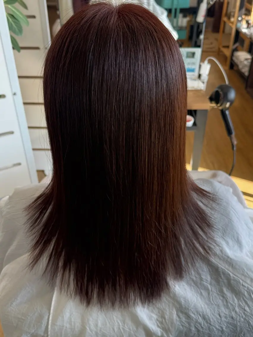 セミロング 髪質改善 トリートメント k. akiraのヘアスタイル