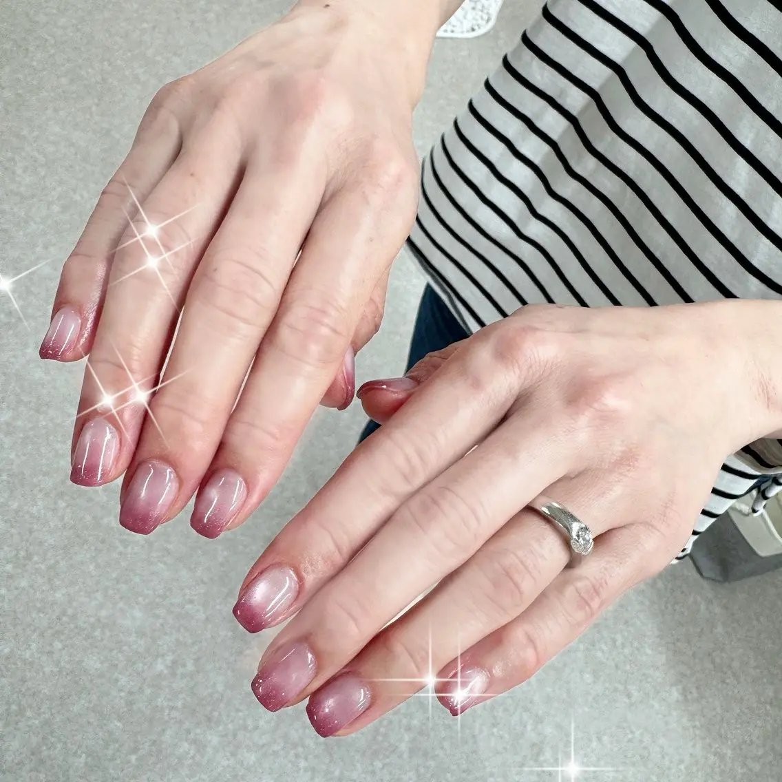 ネイル マグネットネイル ハンドネイル kkumnail RANのネイルデザイン