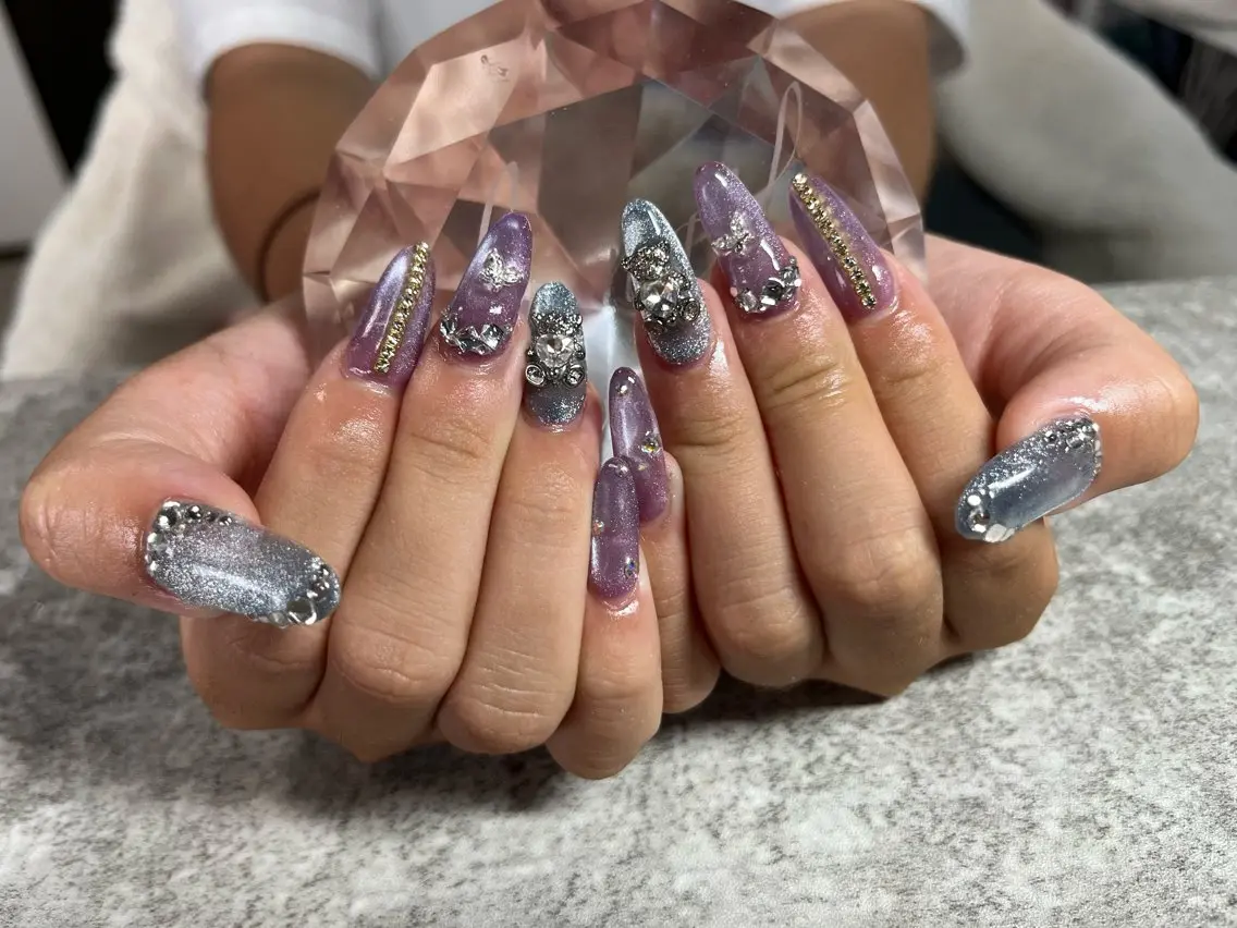 ネイル 長さ出し 持ち込み ネイルチップ 佐野 愛美のネイルデザイン
