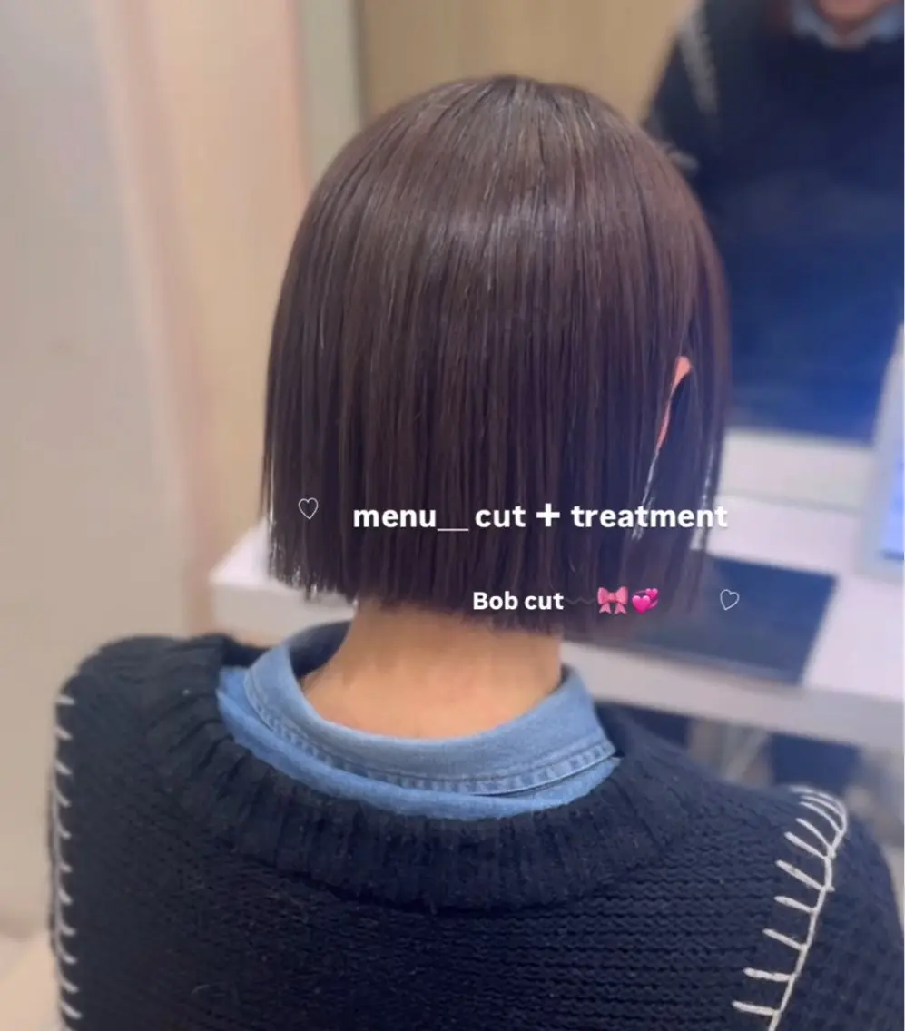 【‪🪻‬✨5️⃣・6️⃣限定‪🪻‬✨】cut ➕ treatmentの写真