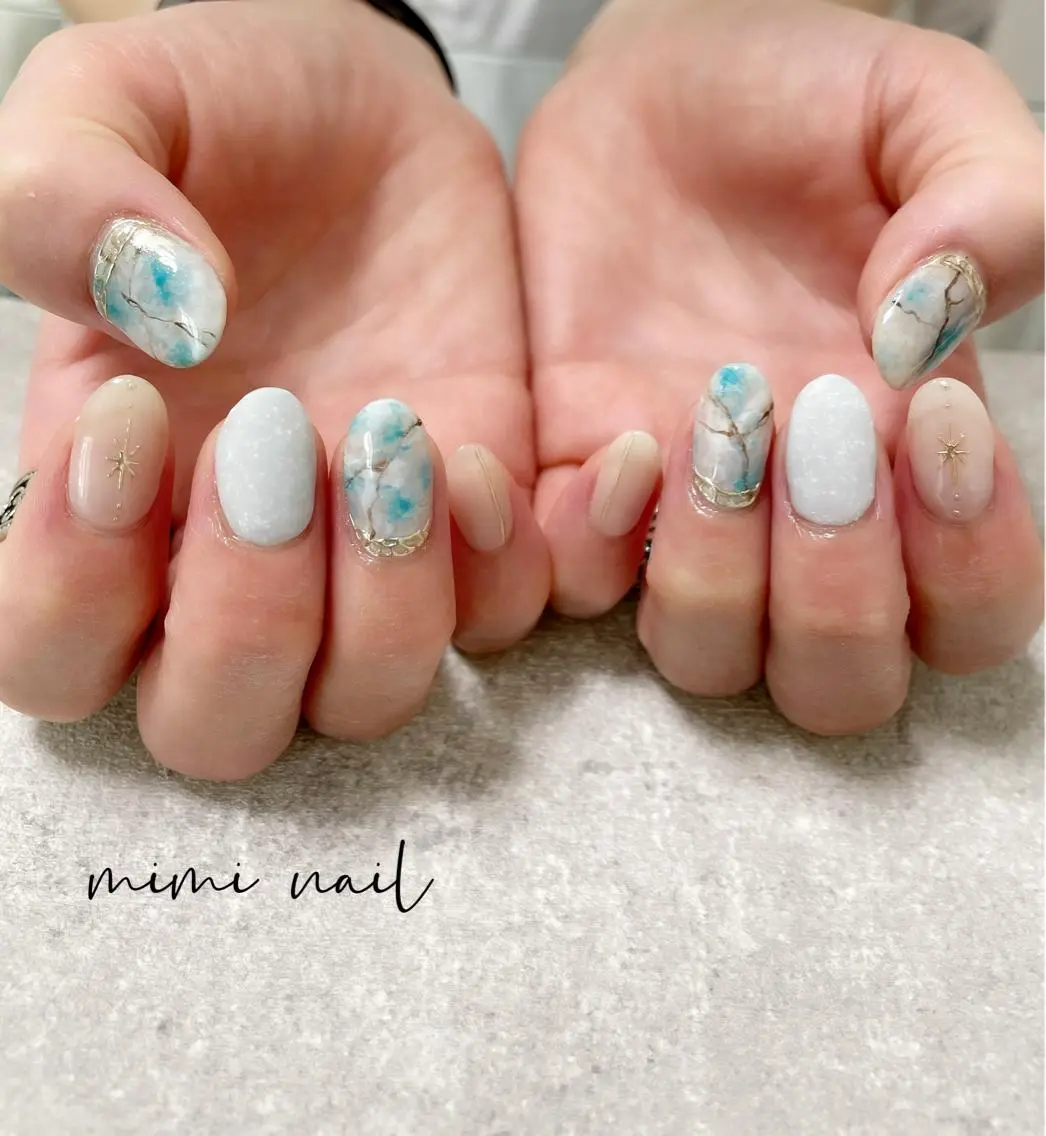 ネイル ハンドネイル mimi nailのネイルデザイン